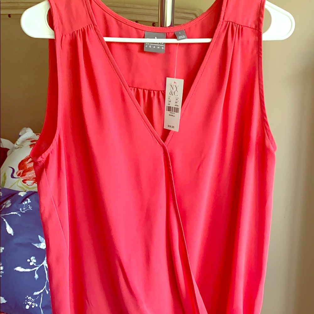 Pink blouse